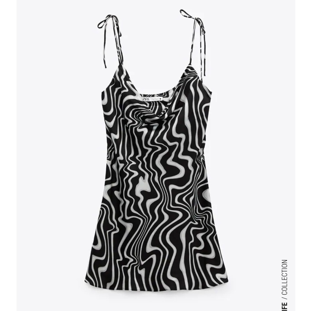 ZARA PRINT DRESS!!